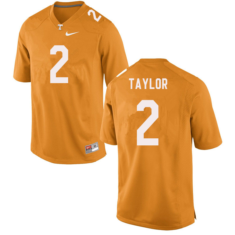 Men #2 Alontae Taylor Tennessee Volunteers College Football Jerseys Sale-Orange - Click Image to Close